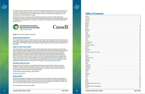 Canada's Global Organic Trade Guide - Non-Member